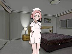 Inostylisk sjuksköterska Sakura spelar huvudrollen i avsnitt 10 av Jikage Rising