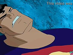 Мускулистый Яой Монгул катает гей-супермена в этом хентай видео