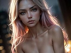 Kompilacja gorących scen seksu z udziałem amatorskich dziewczyn o różowych włosach i dużych cyckach