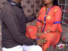 אלת הסקס ההודית מקבלת זיון גס ביום הנישואין שלה עם אודיו הודית