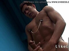 Gay twinks and Japanese pornstar in high definition masturbation video