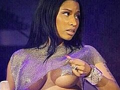Berømtheder bliver vilde med Nicki Minajs topless-kompilation