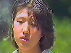 Vintage japonski porno film prikazuje vročo in vročo sejo