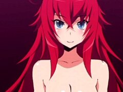 Compilation of Rias'gremory with Animated Girls