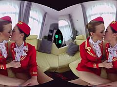 Virtuální realita vzrušených letušků