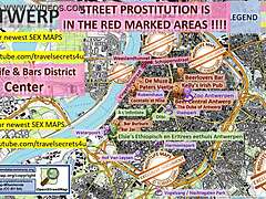 Sexe de groupe européen avec de jeunes prostituées à Anvers
