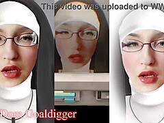 Sensual Cosplay and Femdom POV: Get Your Fix of Mistress' Eyeglasses and Jerk Off Instructions