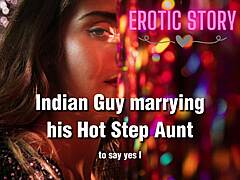 Sora vitregă indiană și nepot vitreg se angajează într-o întâlnire erotică tabu