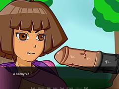 Verejná paródia na penis v animovanej Dora the Explorer