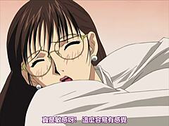 Saya, een geanimeerde lerares, ervaart intens plezier met een orgasme in de waterval, terwijl haar sletterige lichaam wordt versterkt door een vrouwelijke arts genaamd Yui