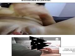 Amatør webkamera video av varm jente som hjelper meg med å få orgasme