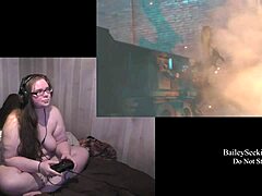 Sensual resident evil 3 gameplay with a curvy bbw