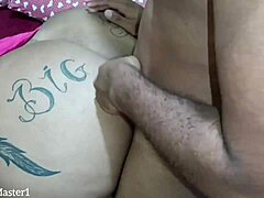 Tattooed BBW Suzy gets her big ass pounded in a hurricane of lust