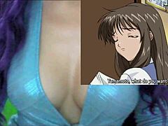 Hentai train sex: Desconocidos group with big tits