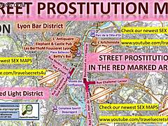 Исследуйте эротический живот Лиона, Франция, с этой подробной картой секса